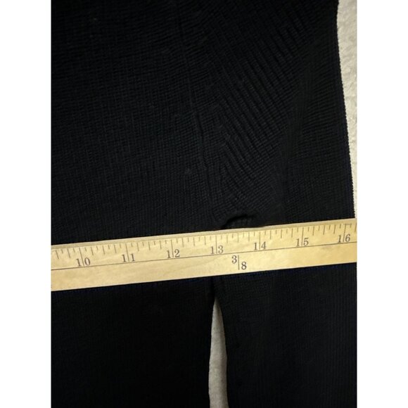 Reformation Romey Women's Sweater Rib Merino Wool Black Off Shoulder Small NWOT - Picture 6 of 11